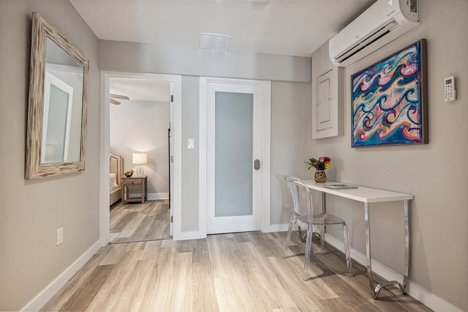 Downstairs hallway