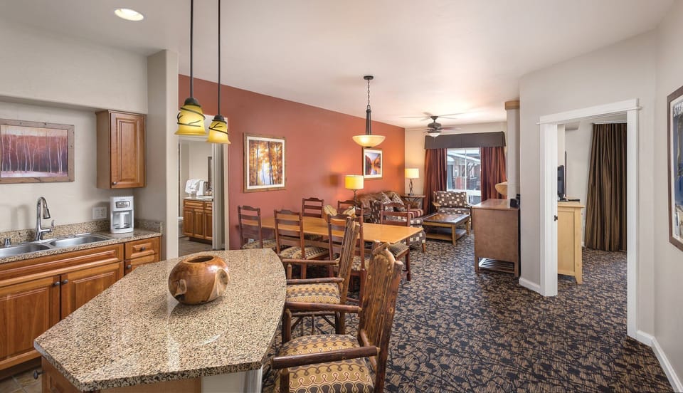 Kitchen & Living Area