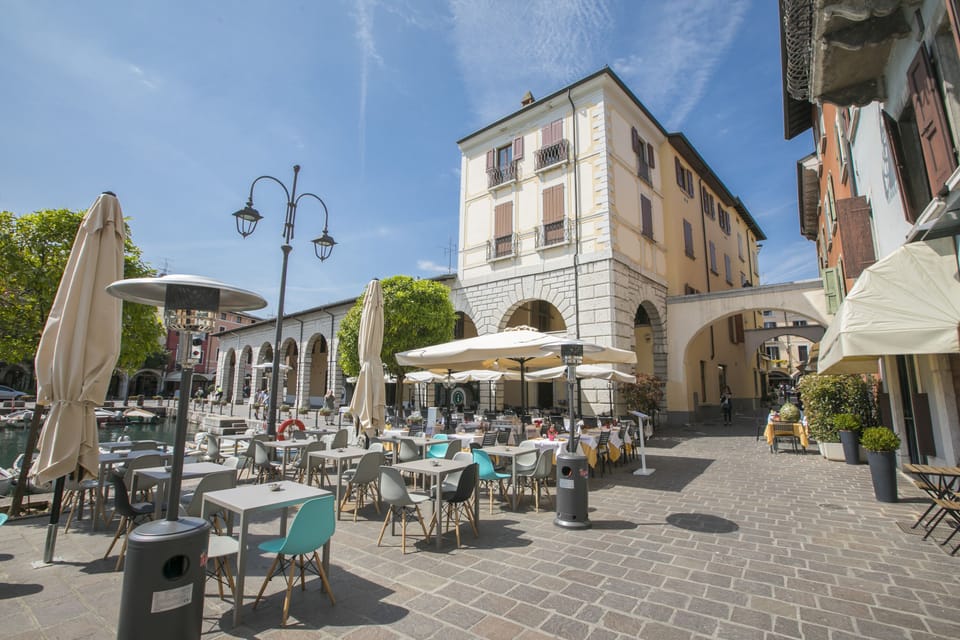 The inner port of Desenzano del Garda