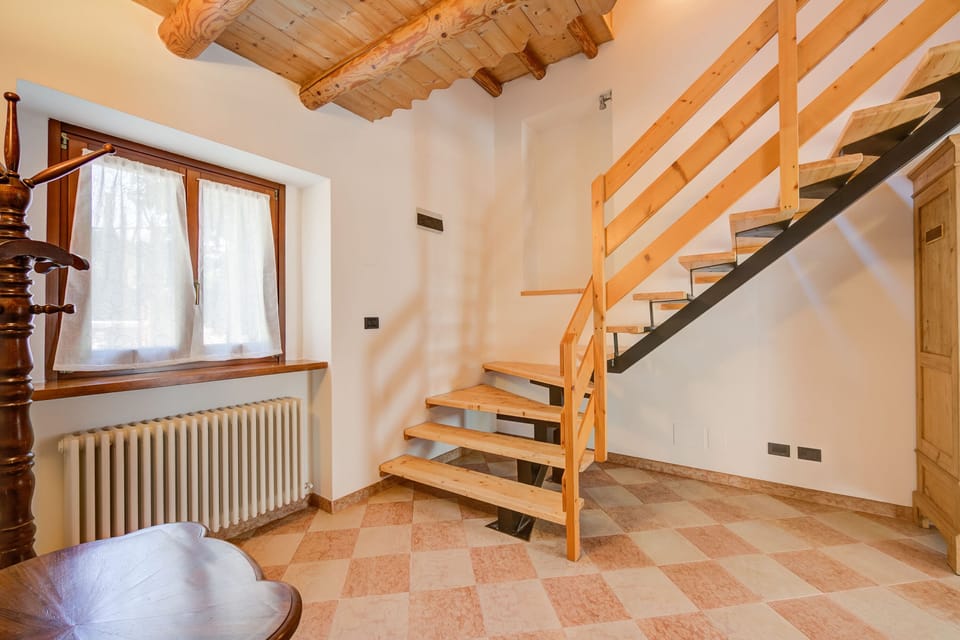 Stairs to the first floor