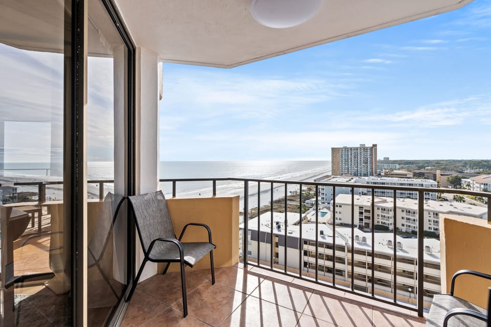 Ocean View Balcony off Master Bedroom