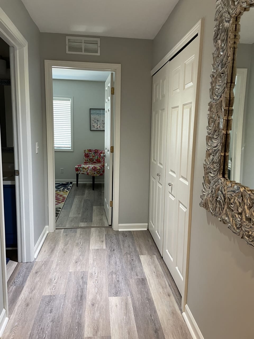 Hallway looking toward Bedroom 3.