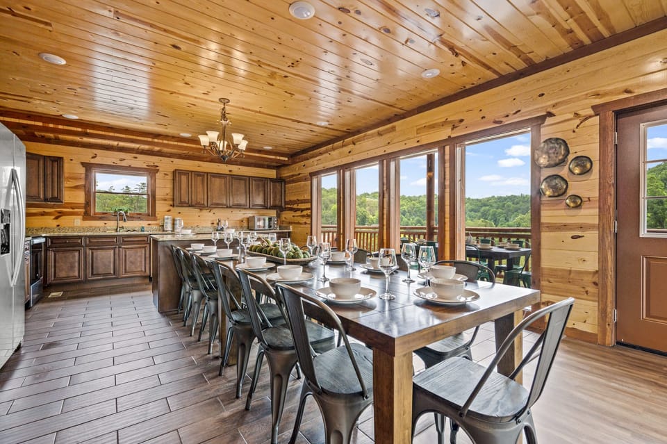 Large dining area!