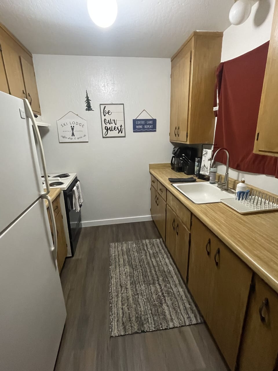 We try to provide all of the amenities of your own home on your stay