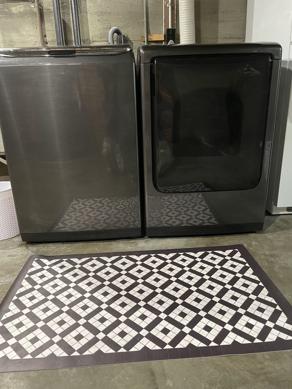 Large capacity washer and dryer