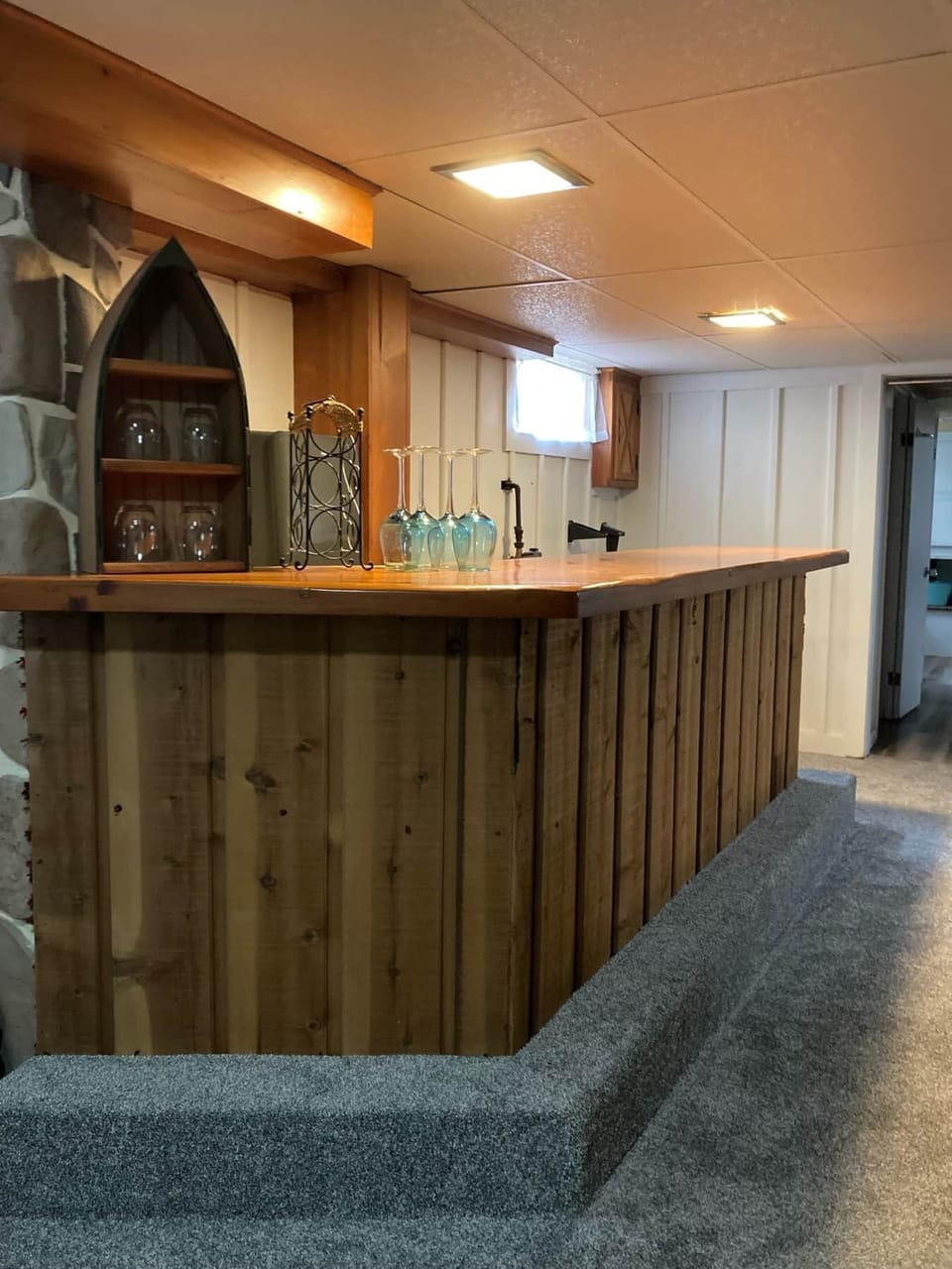 bar area