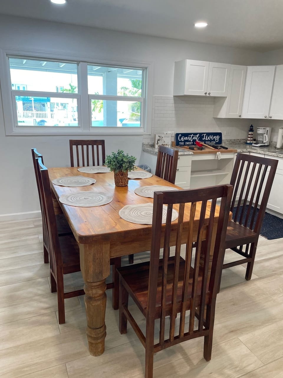 Dining area downstairs