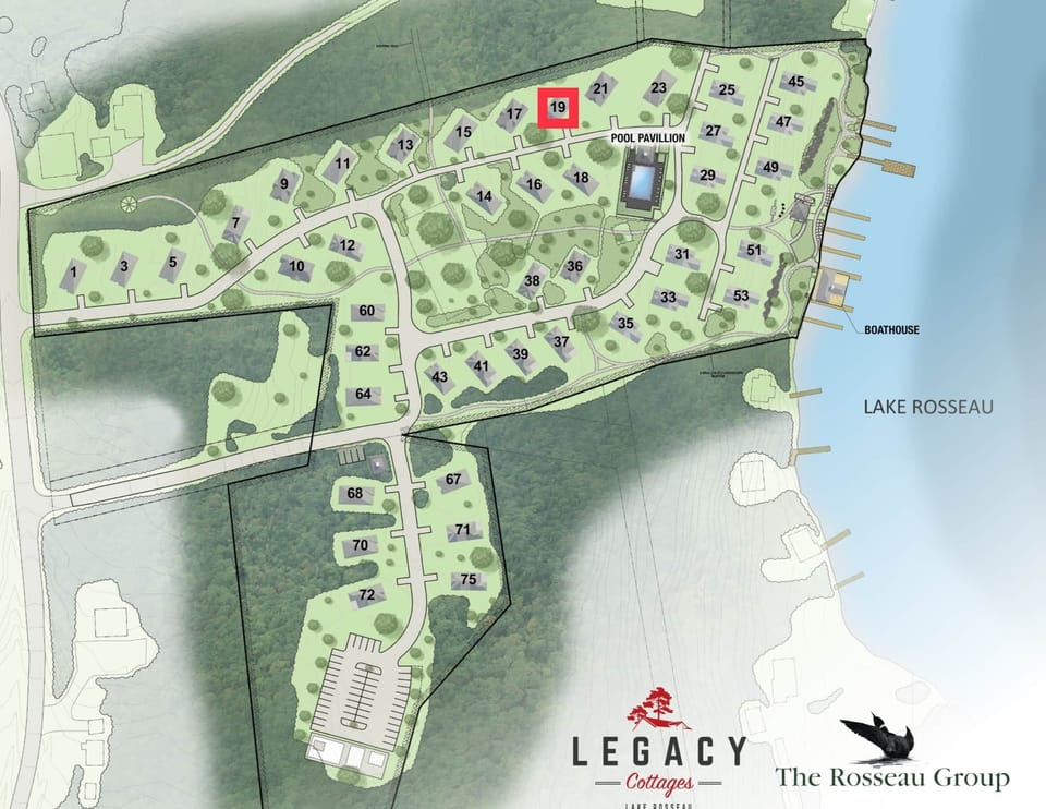 Wenonah Cottage Location