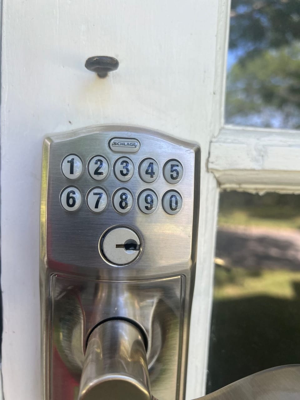 Digital code lock, no keys