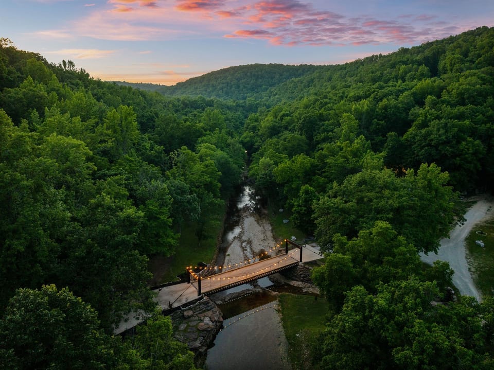 Ariel View Of Brush Creek