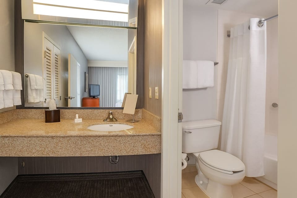 Bathroom with all essentials needed