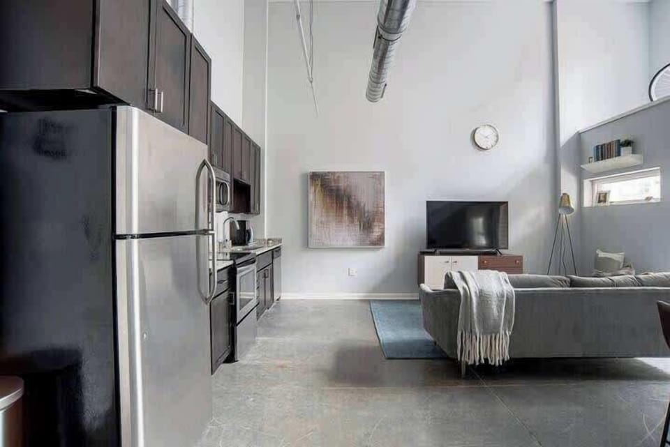 Unit 1 - Living room and kitchen
