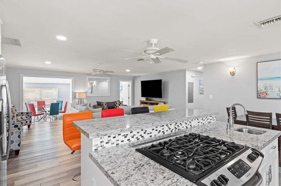 Dining areas.