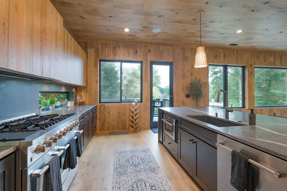 Luxury finishes and top of the line appliances