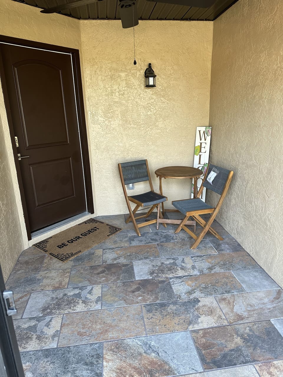 Screened porch