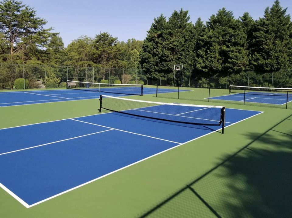 Tennis, Pickle Ball, and Basketball Court