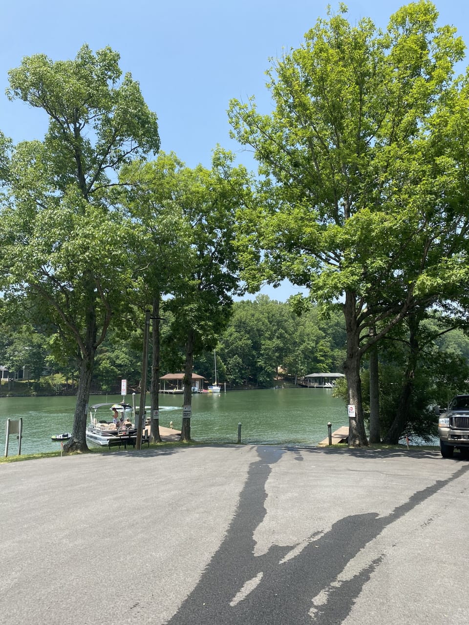 Village East private boat ramp and dock