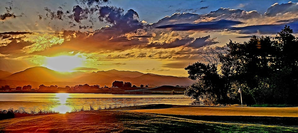 Heron Lakes, TPC Colorado and views of the Rockies..  A few minutes away!
