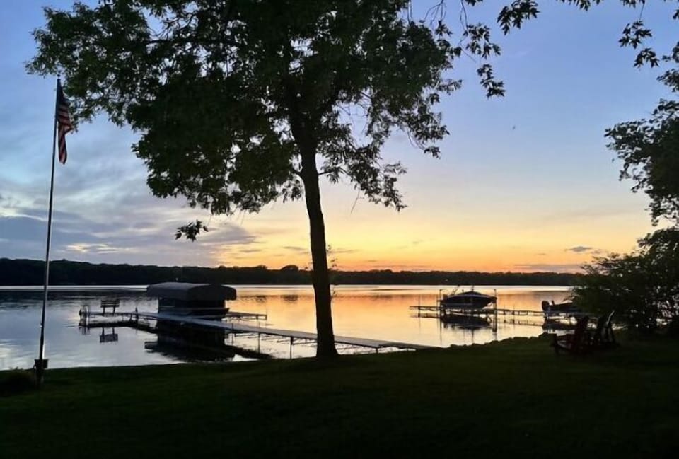 Enjoy west-facing view and watch the magical sunsets each evening.