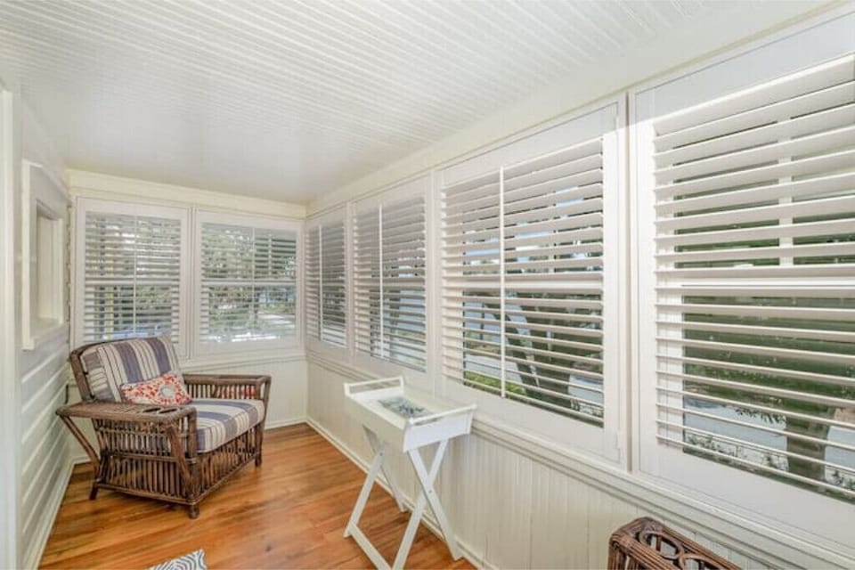 Sunroom attached to Mariner's suite