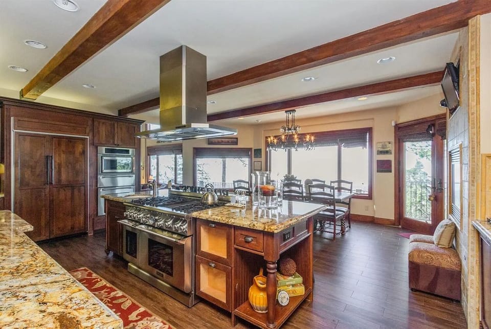 Main floor kitchen
