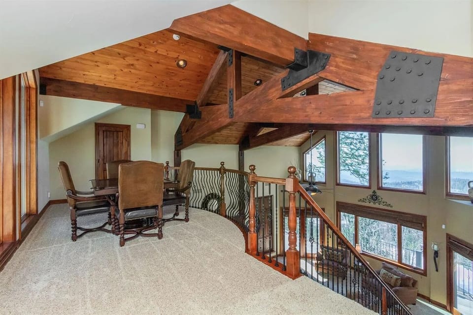Loft on third floor