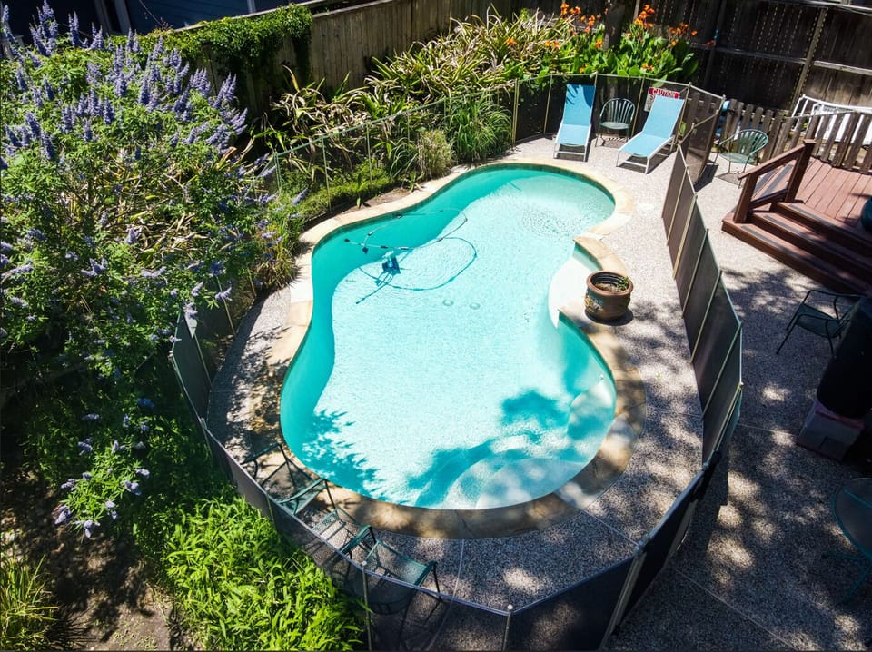 Backyard paradise with a pool!
