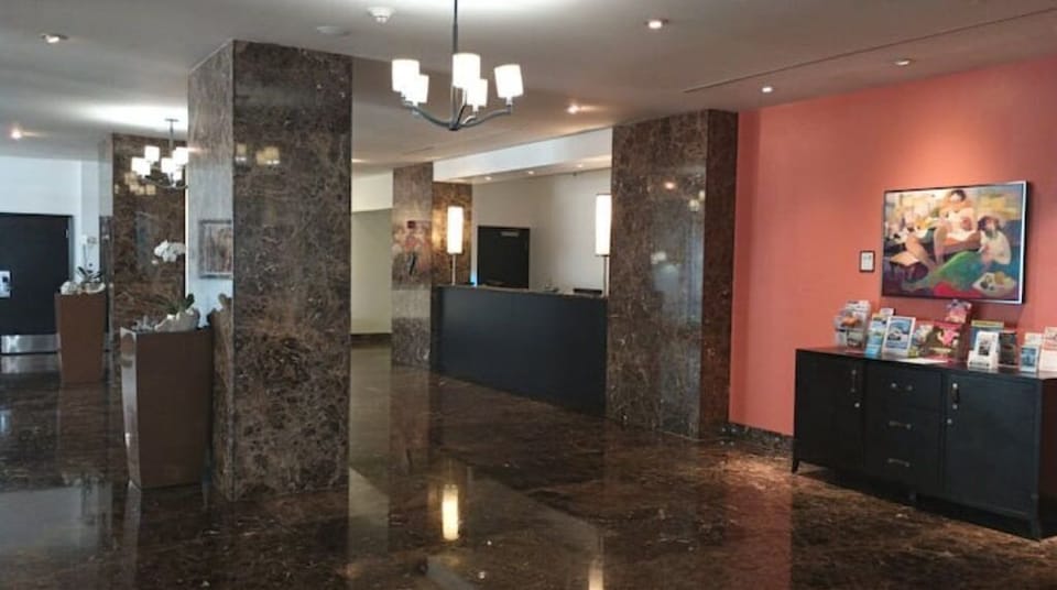 Atlantic Lobby and Front Desk