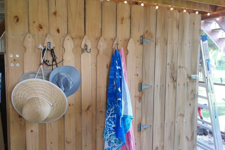 Outdoor shower