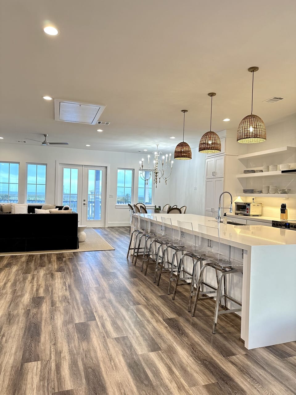 Open floor plan