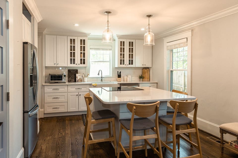 Well appointed fully stocked kitchen 
