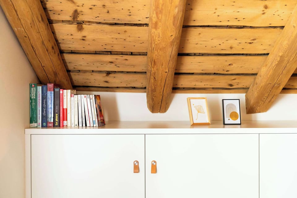 Chambre parentale  -  Gite Cocon 4 personnes -  Station des Rousses