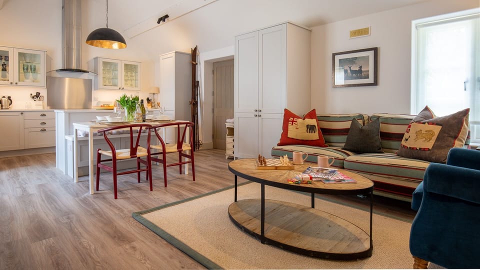 Open-plan design, The Fold, Bolthole Retreats