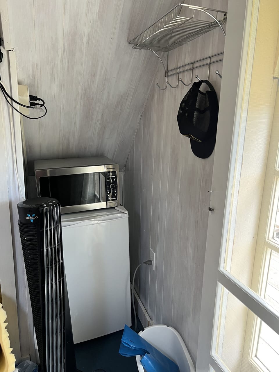 Additional refrigerator with microwave in 2nd fl bedroom 