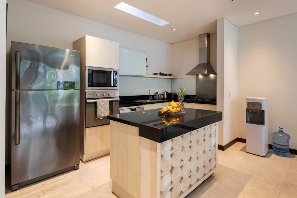 open plan kitchen