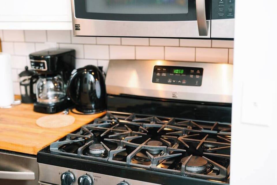 Stainless steel stove