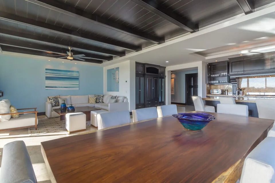 dining and living room