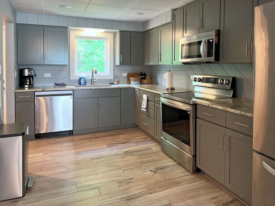 Fully equipped kitchen