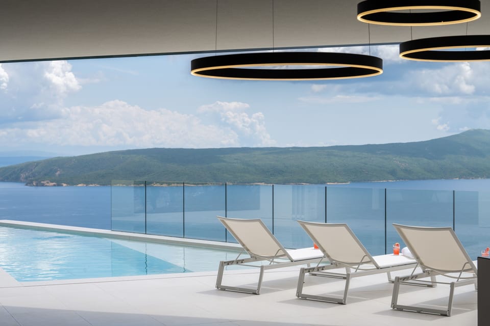 The view over Kvarner Bay