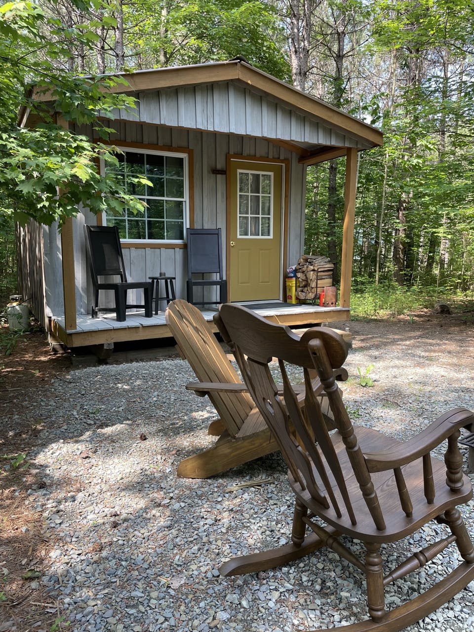 Outdoor seating provided.