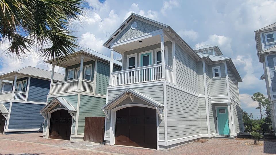 Front of the house.