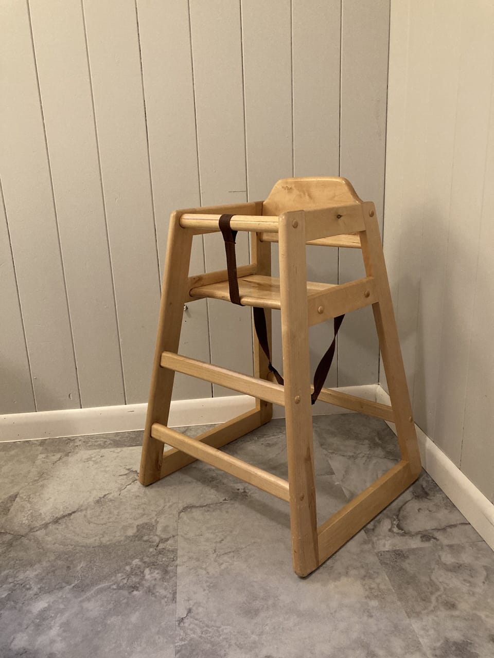 High chair is always available.
