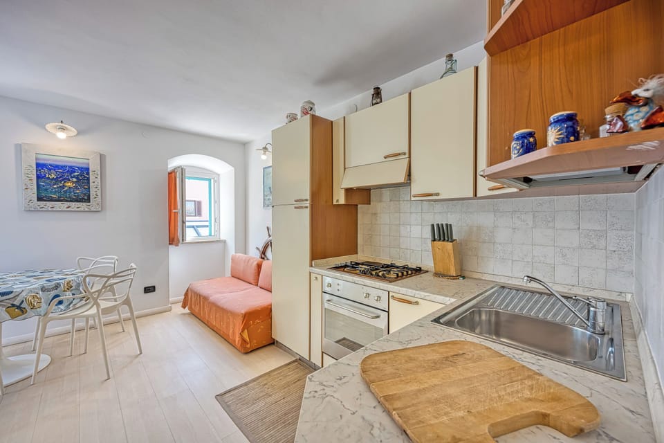 Kitchen and dining area