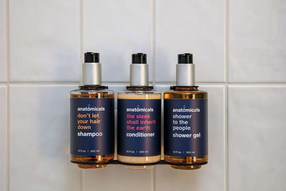 Enjoy premium bath amenities for a spa-like daily reset.