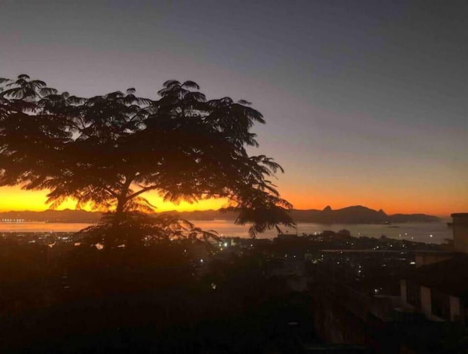 SUNRISE view from BEDROOM 2 UPSTAIRS