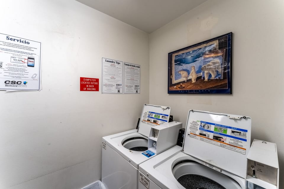 Keep your clothes fresh during your stay with convenient on-site laundry facilities available whenever you need them.