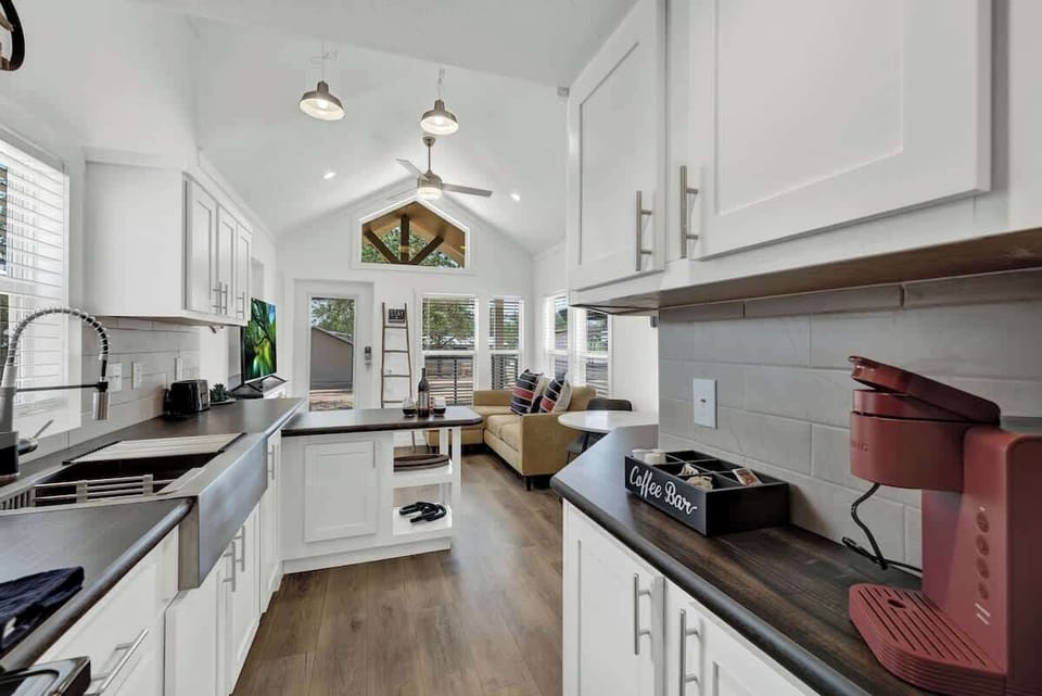 Great space for cooking and entertaining.
