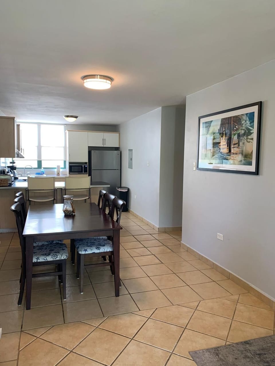 Living area with A/C