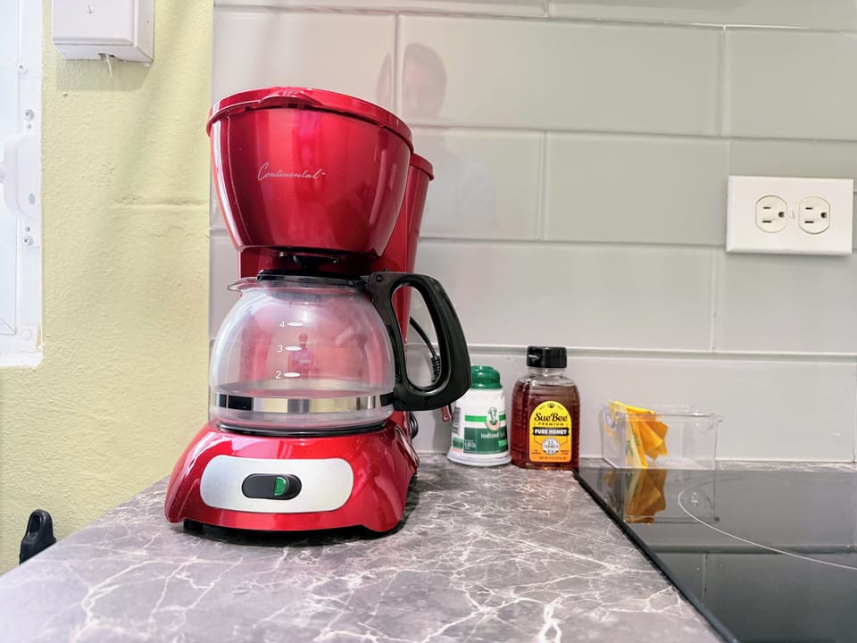Enjoy local coffee to start your day