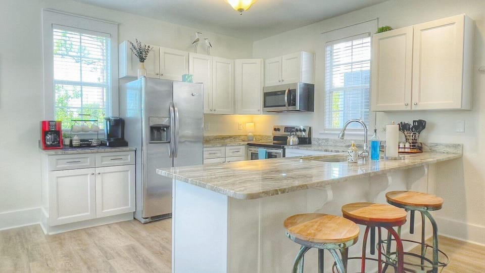 Well equipped kitchen